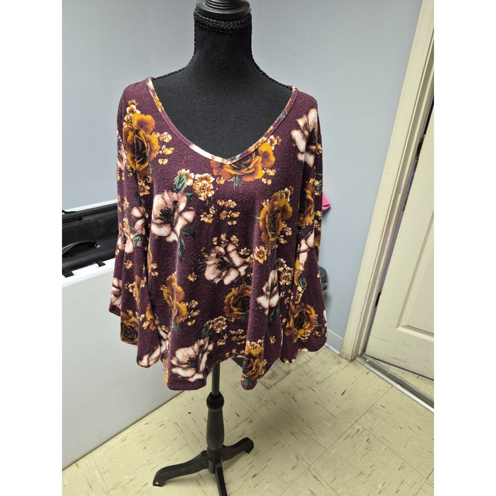 LA Gypsy floral shirt